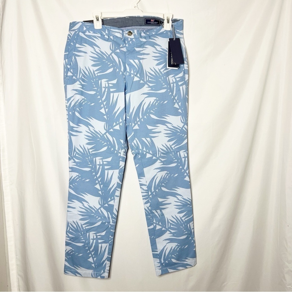 NEW with tags Vinyard Vines Breaker Pant in Breezy Ice Water Print - Picture 1 of 5